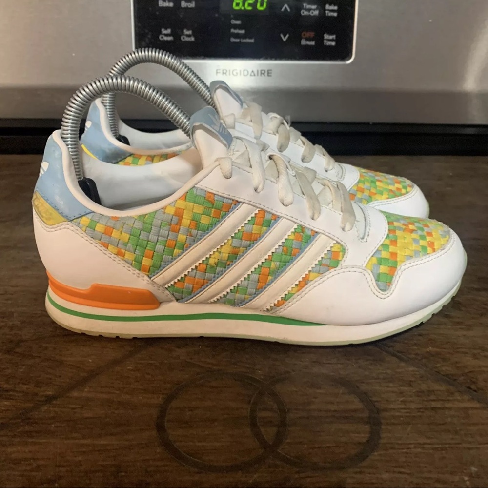 Adidas ZXZ Plus Woven Pack Superstar Rasta Colorway Shoes Sneakers Mens Size 5